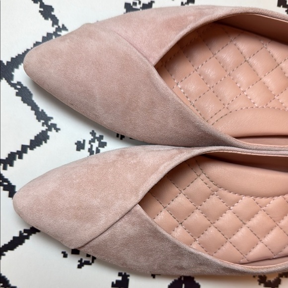 Birdies Pink Suede Flats - Women’s Pointed Toe Leather Loafers - US Size 7.5 EUC - Picture 6 of 17